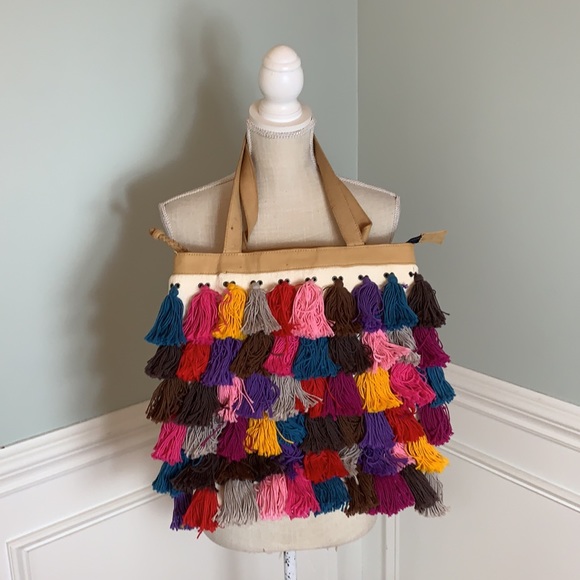 Noonday Collection la Gloria tassel tote - Picture 3 of 9